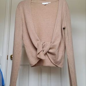 100% Cashmere Garnet Hill Sweater Cardigan
